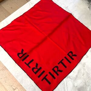 TIRTIR Red Logo Scarf